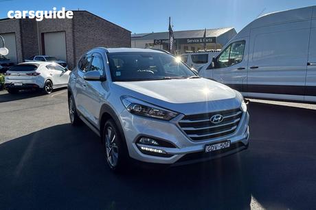 Silver 2018 Hyundai Tucson Wagon Active X (Fwd)