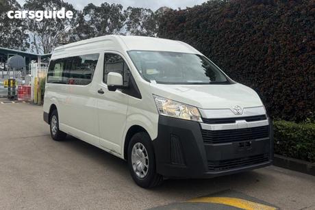 White 2020 Toyota HiAce Bus Commuter (12 Seats)
