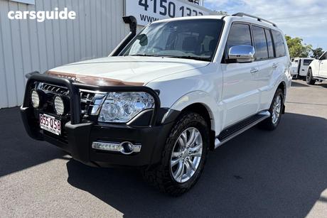 White 2021 Mitsubishi Pajero Wagon Gls (4X4) 7 Seat
