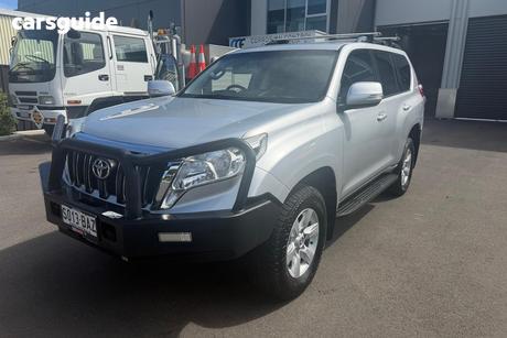 Silver 2014 Toyota Landcruiser Prado Wagon Gxl (4X4)