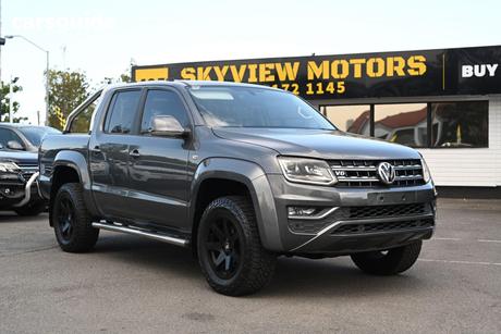 Grey 2016 Volkswagen Amarok Dual Cab Utility V6 Tdi 550 Highline