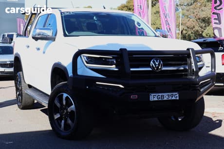 White 2023 Volkswagen Amarok Dual Cab Utility Style Tdi600 4Motion