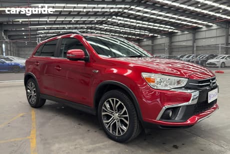 Red 2018 Mitsubishi ASX Wagon Ls (2Wd)