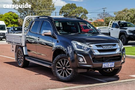 Black 2019 Isuzu D-MAX Crew Cab Utility Ls-T High-Ride (4X2)