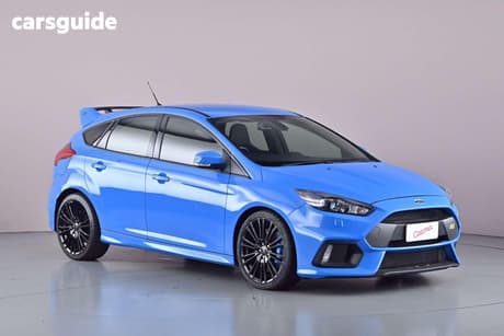 Blue 2016 Ford Focus Hatchback Rs