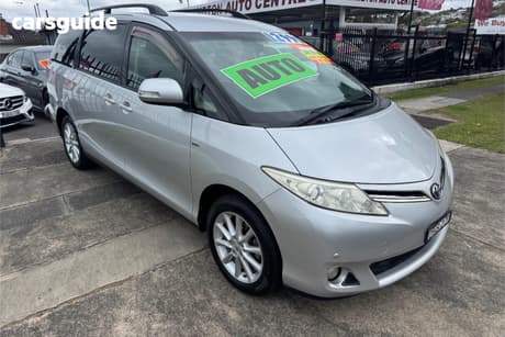 Silver 2013 Toyota Tarago Wagon Glx