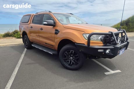 Orange 2019 Ford Ranger Double Cab Pick Up Wildtrak 2.0 (4X4)