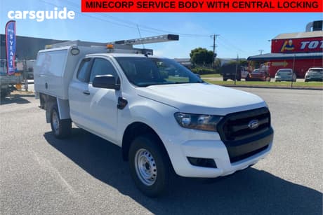 White 2016 Ford Ranger Super Cab Chassis Xl 2.2 Hi-Rider (4X2)