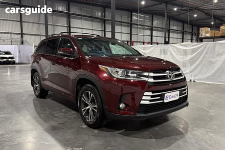 Red 2017 Toyota Kluger Wagon Gx (4X4)