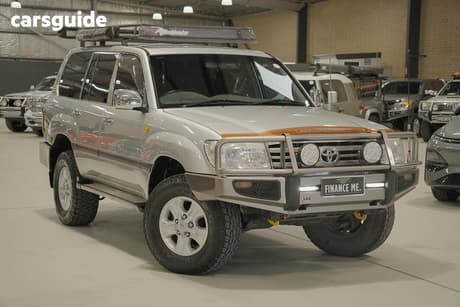 Silver 2006 Toyota Landcruiser Wagon Gxl (4X4)