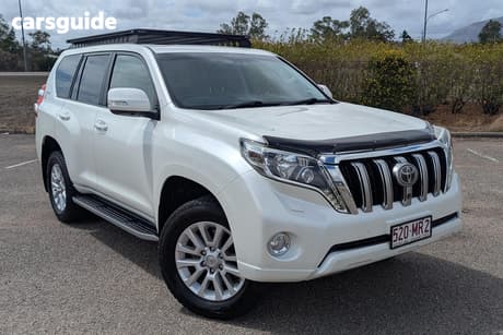 White 2017 Toyota Landcruiser Prado Wagon Kakadu (4X4)