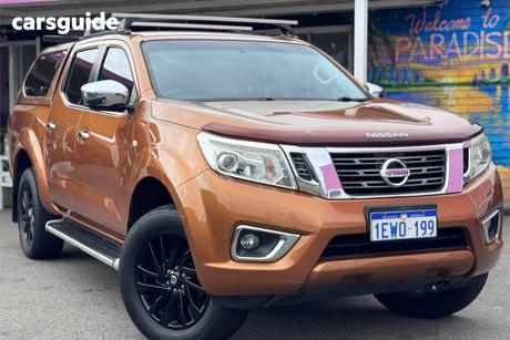 Gold 2015 Nissan Navara Dual Cab Utility St (4X4)