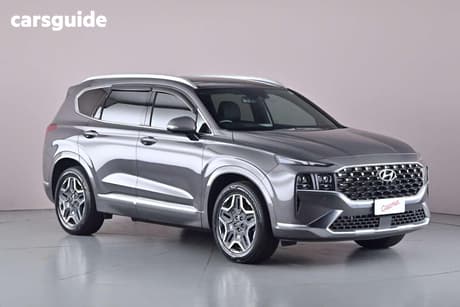 Grey 2022 Hyundai Santa FE Wagon Highlander Hev (6 Seat)