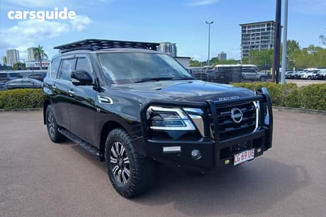 Black 2024 Nissan Patrol Wagon Ti (4X4)