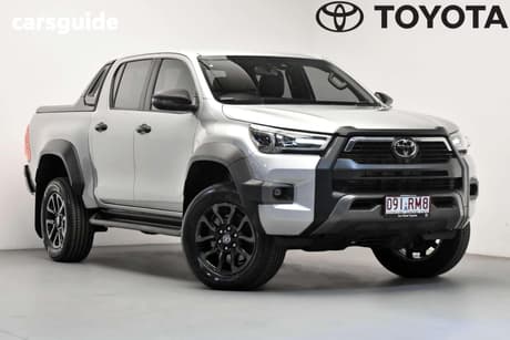 Silver 2024 Toyota Hilux Double Cab Pick Up Rogue (4X4)