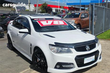 White 2015 Holden Commodore Sedan Ss-V Redline