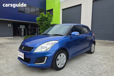 Blue 2016 Suzuki Swift Hatchback Gl
