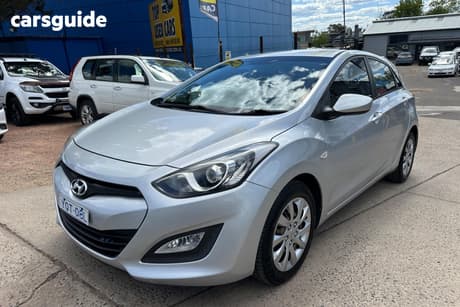 Silver 2013 Hyundai I30 Hatchback Active