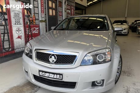 Silver 2015 Holden Caprice Sedan V