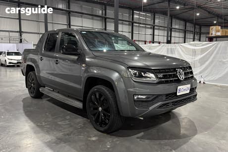 Grey 2020 Volkswagen Amarok Dual Cab Utility Tdi580 Highline 4Motion