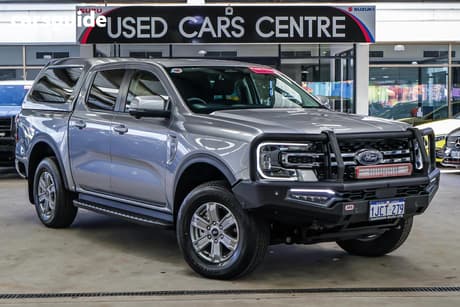 Silver 2023 Ford Ranger Double Cab Pick Up Xlt 3.0 (4X4)