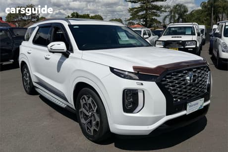 White 2021 Hyundai Palisade Wagon Highlander (7 Seat)