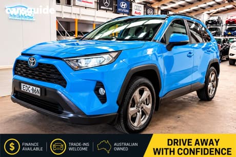 Blue 2019 Toyota RAV4 Wagon Gxl (2Wd)