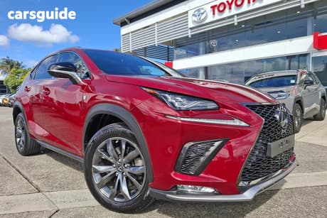 Red 2019 Lexus NX300H Wagon F Sport Hybrid (Fwd)