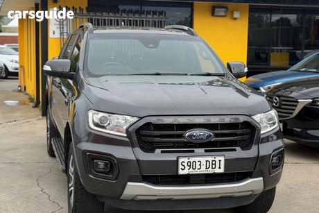 Grey 2018 Ford Ranger Ute Tray WILDTRAK 3.2 (4X4) PX MKIII MY19