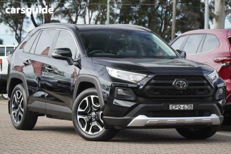 Black 2021 Toyota RAV4 Wagon Edge (Awd)