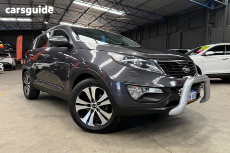 Grey 2014 Kia Sportage Wagon Platinum (Awd)