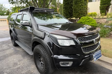 Black 2016 Holden Colorado Crew Cab Pickup Ltz (4X4)