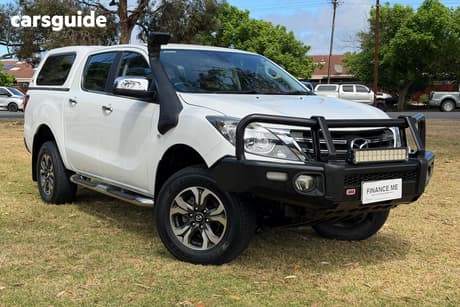 White 2019 Mazda BT-50 Dual Cab Utility Xtr (4X4) (5Yr)
