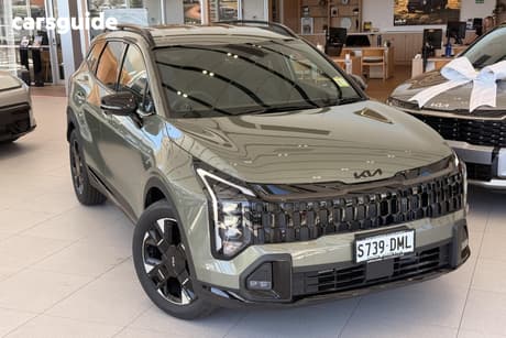 Green 2026 Kia Sportage Wagon Sx+ (Awd)
