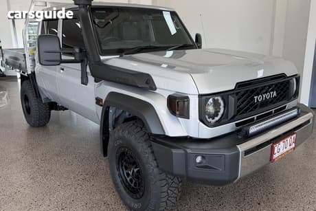 Silver 2024 Toyota Landcruiser Double Cab Chassis Lc79 Gxl