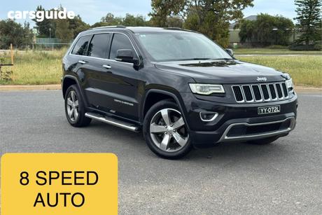 Black 2015 Jeep Grand Cherokee Wagon Limited (4X4)