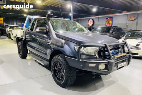 Grey 2015 Ford Ranger Super Cab Utility Xlt 3.2 (4X4)