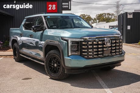 Green 2025 MG Mgu9 Double Cab Pick Up Explore Pro