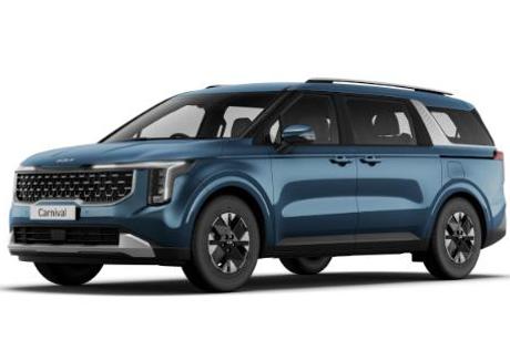 Blue 2026 Kia Carnival Wagon Gt-Line Hev