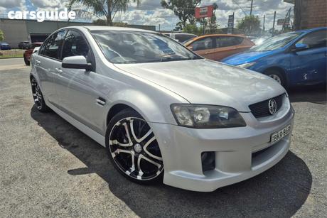 Silver 2008 Holden Commodore Sedan Sv6
