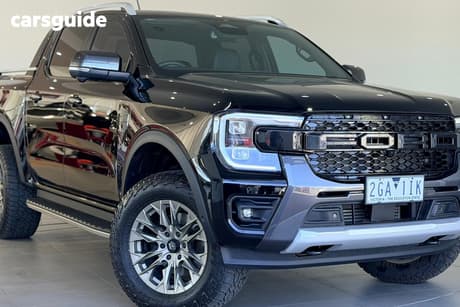 Black 2024 Ford Ranger Double Cab Pick Up Wildtrak 2.0 (4X4)