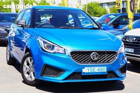 Blue 2024 MG MG3 Hatchback Core