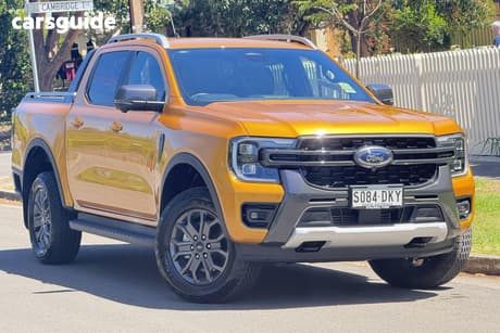 Yellow 2025 Ford Ranger Double Cab Pick Up Wildtrak 2.0 (4X4)