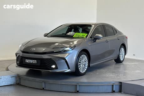 Silver 2025 Toyota Camry Sedan Ascent Sport Hybrid