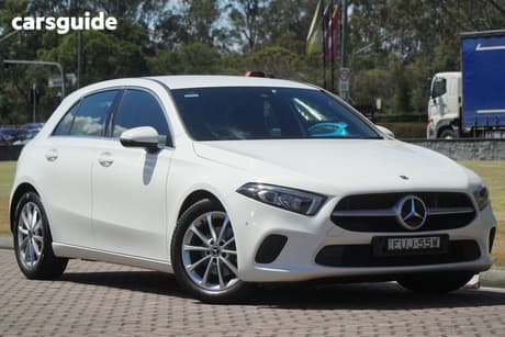 White 2022 Mercedes-Benz A180 Hatchback