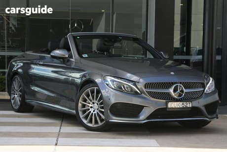 Grey 2016 Mercedes-Benz C300 Coupe