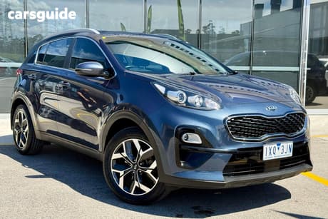 Blue 2019 Kia Sportage Wagon Si Premium (Fwd)