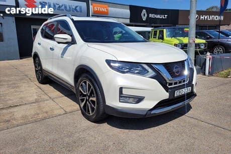 White 2018 Nissan X-Trail Wagon Tl (4Wd)