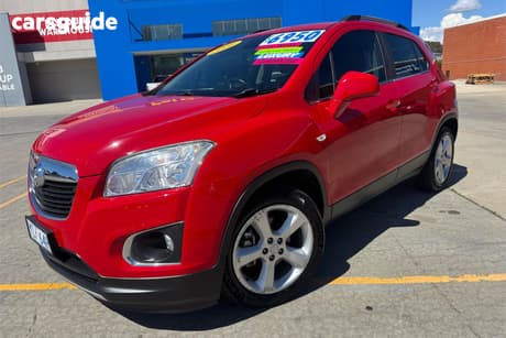 Red 2016 Holden Trax Wagon Ltz