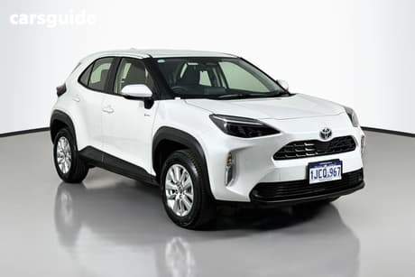 White 2025 Toyota YARIS CROSS HYBRID Hatch YARIS CROSS 2WD 1.5L HYB CVT GX